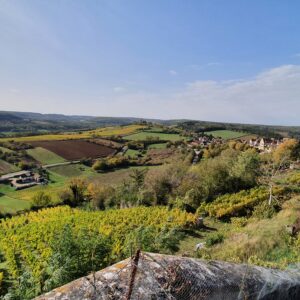 Panoramique depuis Vezelay